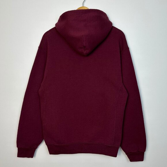 Russell Athletic BCIT Collegiate Men's Maroon/Burgundy Hoodie - Size Medium - Picture 4 of 7